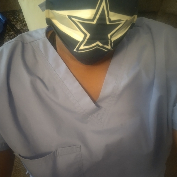 DALLAS COWBOYS FACE MASK - Picture 6 of 9